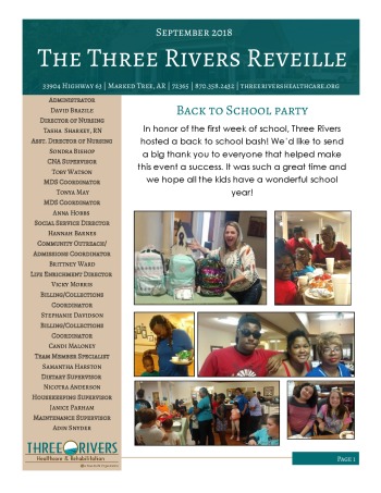 thumbnail of Three Rivers September 2018 Newsletter