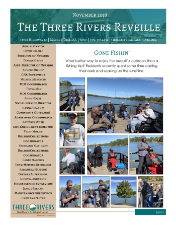thumbnail of Three Rivers November 2018 Newsletter